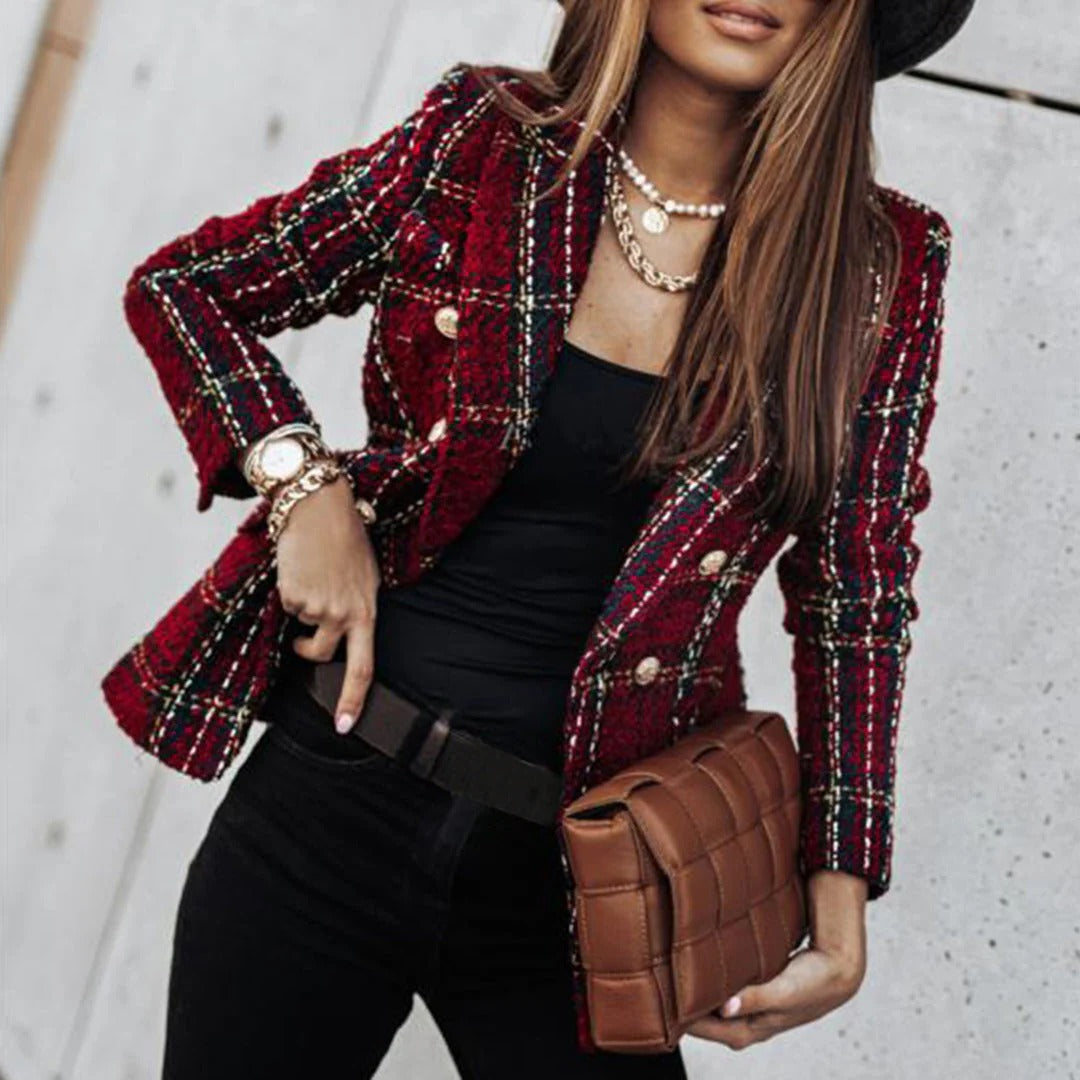 Raxiva-elegant blazer for women