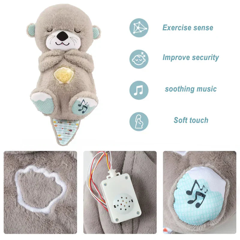 Raxiva-breathing otter stuffed animal