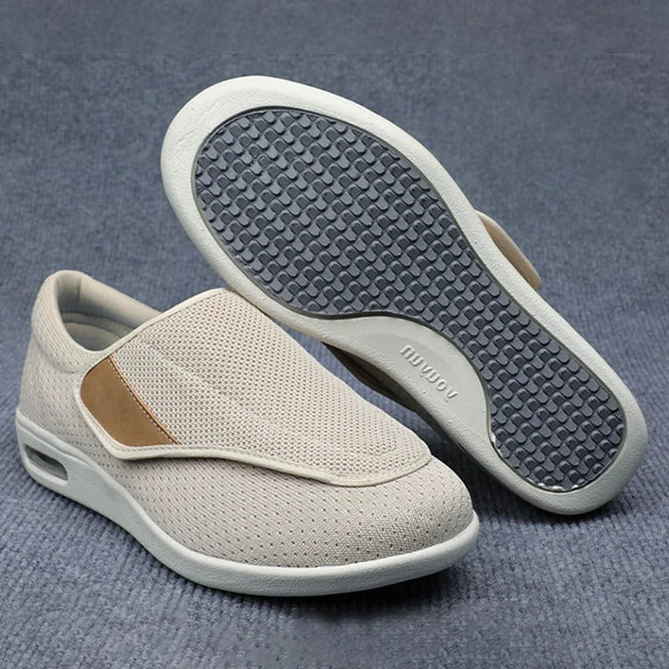 Raxiva-plus size wide shoes for swollen feet