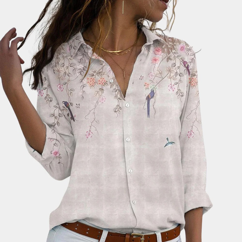 Raxiva-floral ladies top