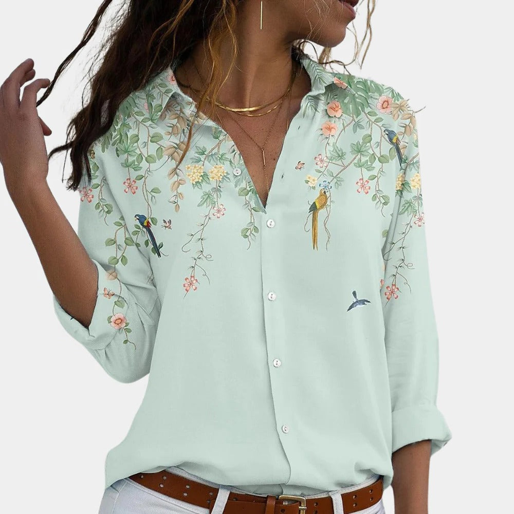 Raxiva-floral ladies top