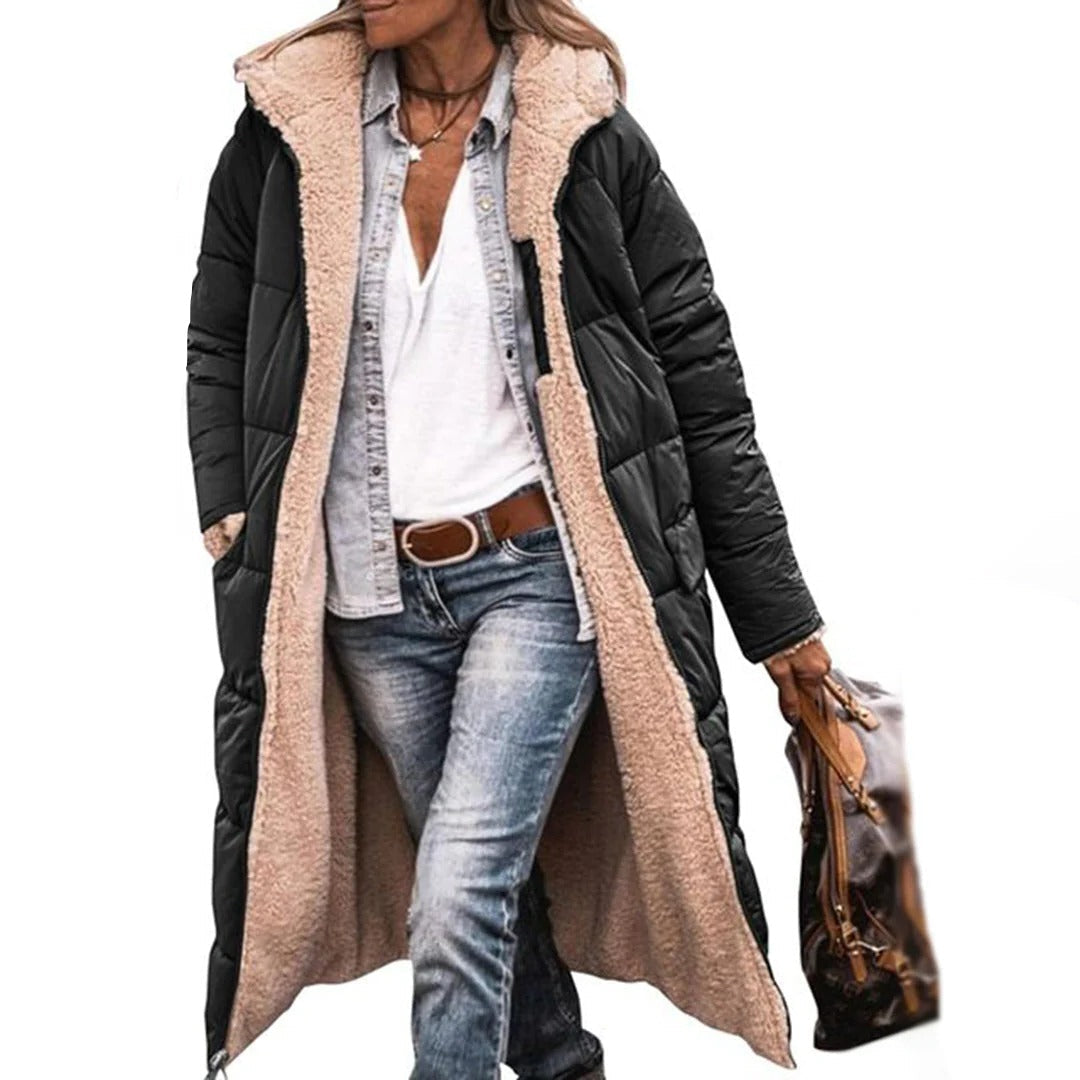Raxiva-long winter coat women