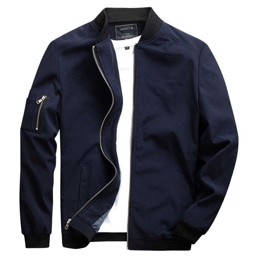 Raxiva-stylish short summer jacket men