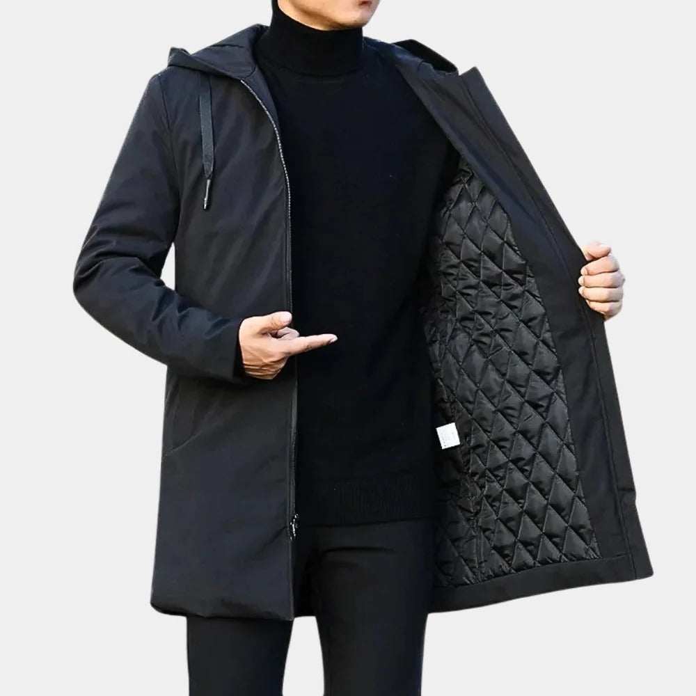 Raxiva-mens long coat