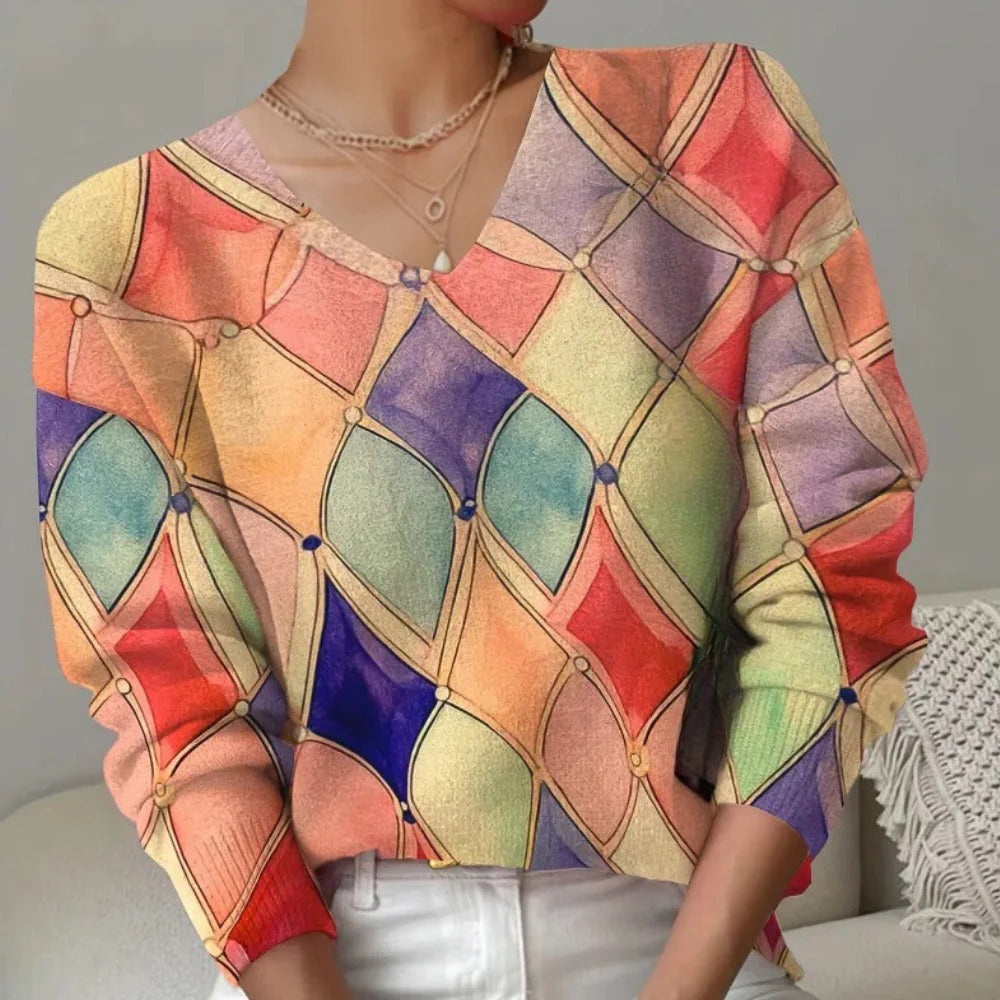 Raxiva-elegant sweater women