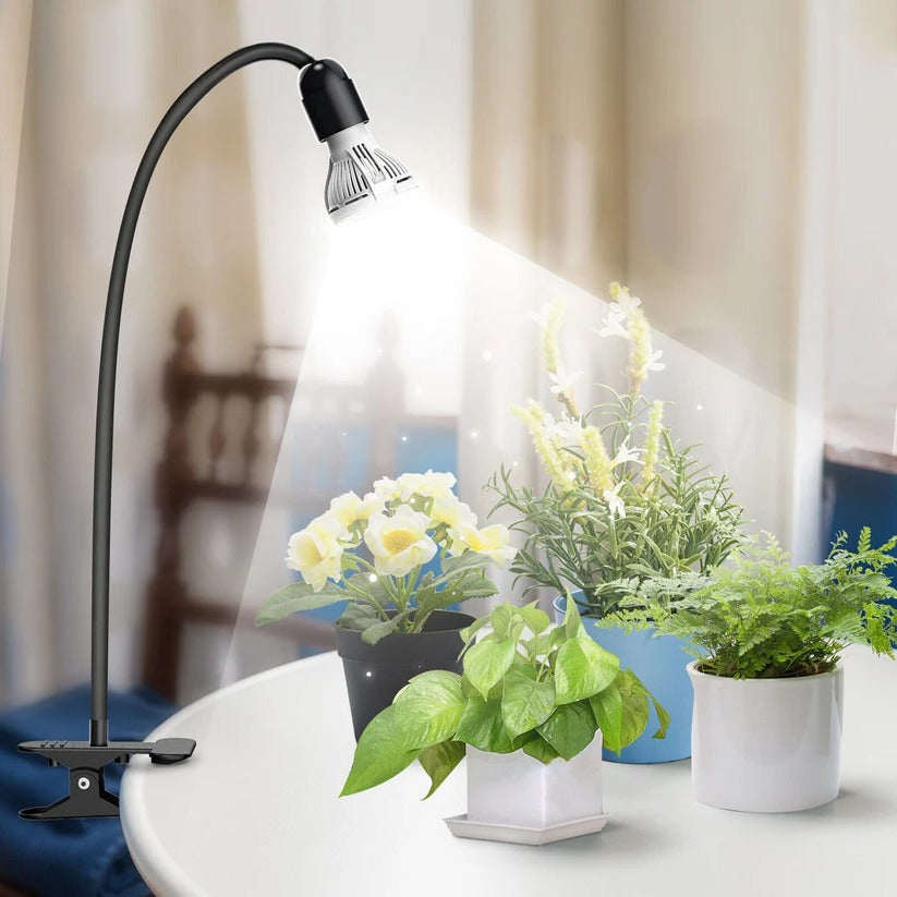 Raxiva-full spectrum gooseneck led indoor plant grow lamp lights