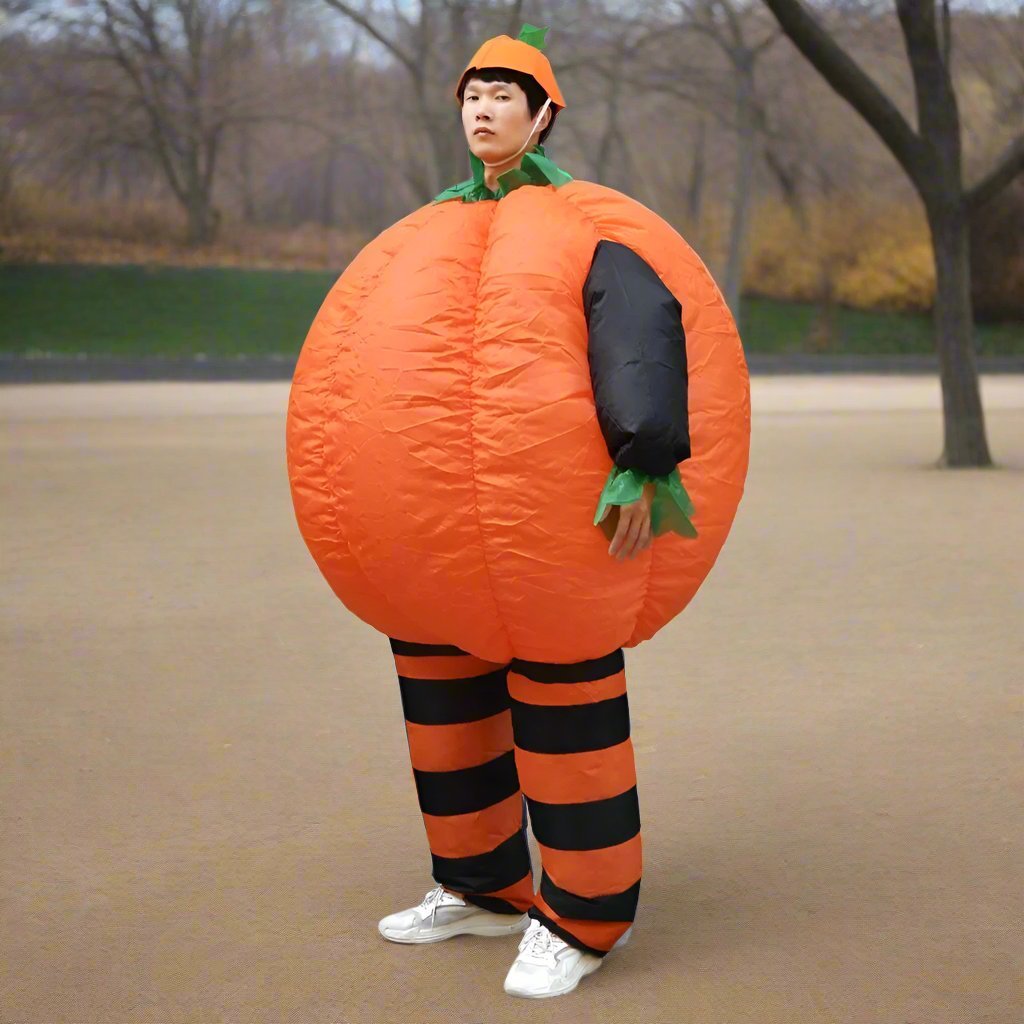 Raxiva-inflatable pumpkin costume fun eye catching versatile
