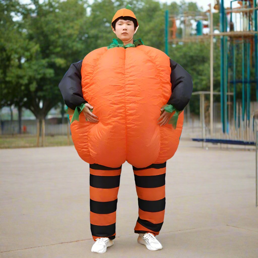 Raxiva-inflatable pumpkin costume fun eye catching versatile