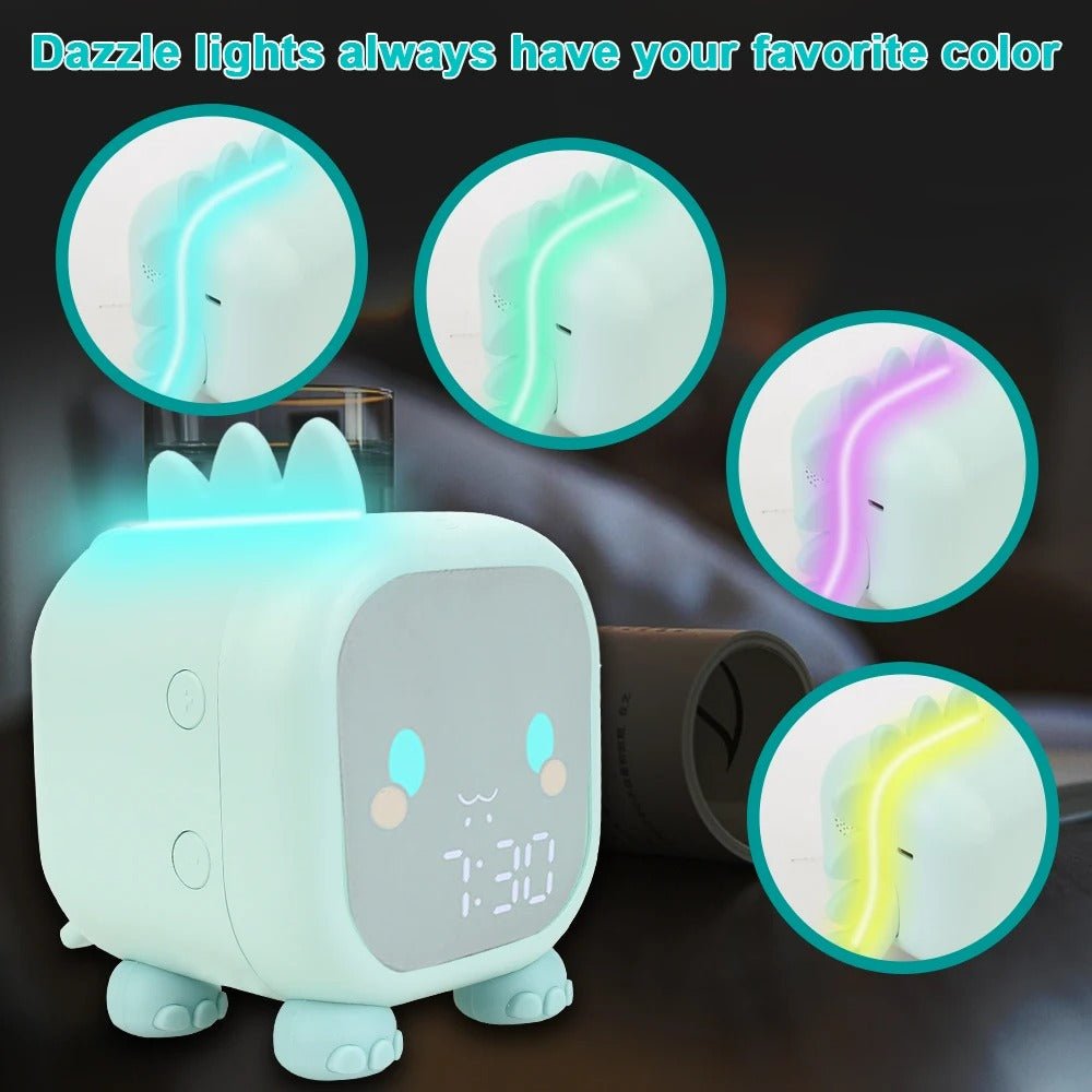Raxiva-kids sleep trainer alarm clock digital led timer