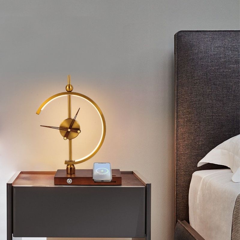 Raxiva-luxlamp horloge elegante recharge sans fil