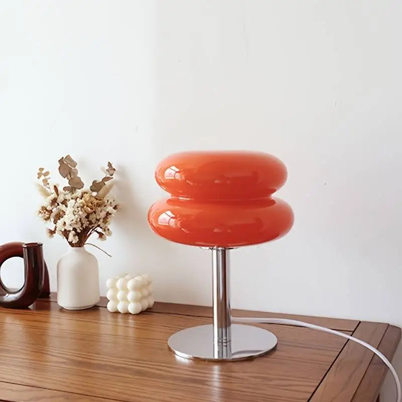 Raxiva-lampe chevet minimaliste verre charme retro elegance intemporelle