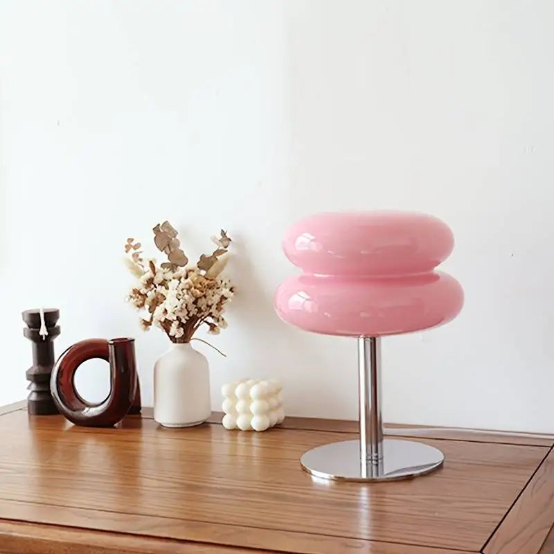 Raxiva-lampe chevet minimaliste verre charme retro elegance intemporelle