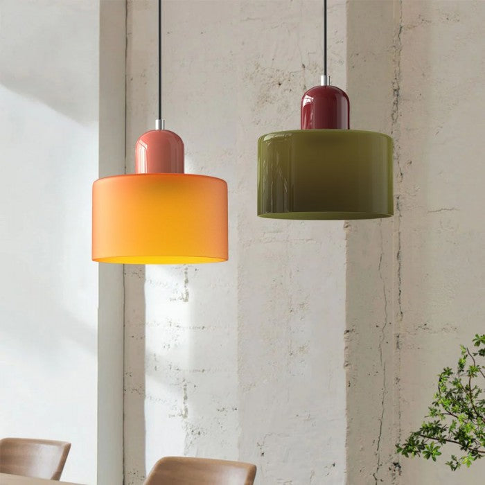 Raxiva-luminosa lampe suspendue en verre