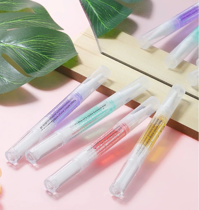 Raxiva-nail cuticle oil pen set 15 nourishing scents for revitalizing hydrating nails cuticles