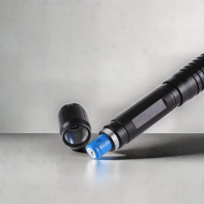 Raxiva-burning blue high power tactical laser torch military grade flashlight