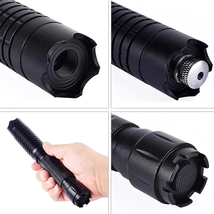 Raxiva-burning blue high power tactical laser torch military grade flashlight