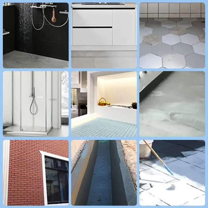 Raxiva-300g transparent waterproof adhesive exterior walls leak proof coating bathroom floor crack sealing mold proof