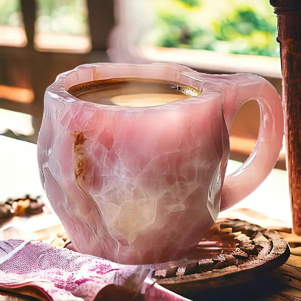 Raxiva-new mineral crystal coffee cups
