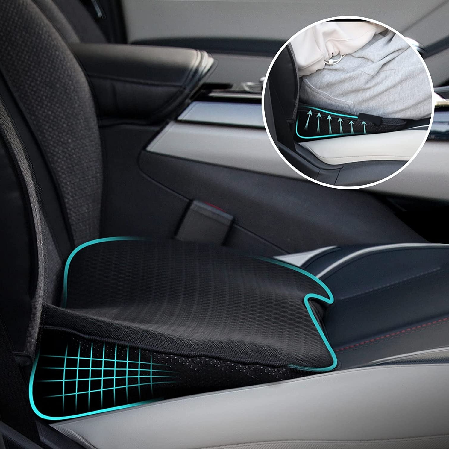 Raxiva-car booster seat cushion for adults