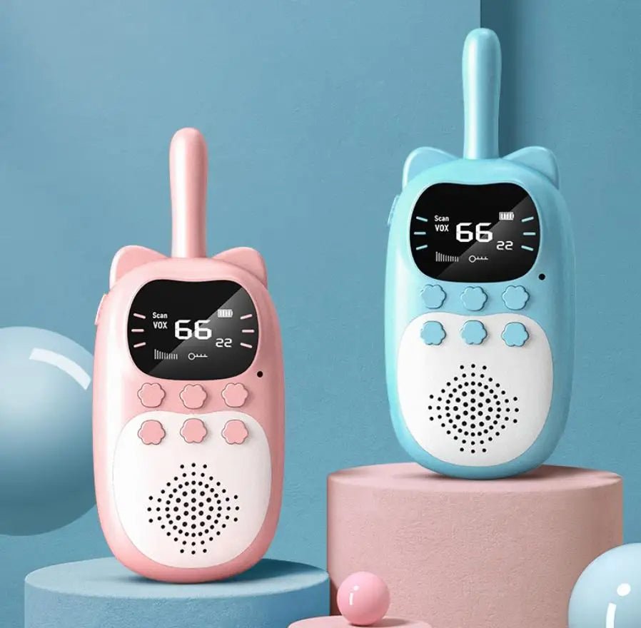 Raxiva-rechargeable kids walkie talkie 3km range handheld radio fun birthday gift