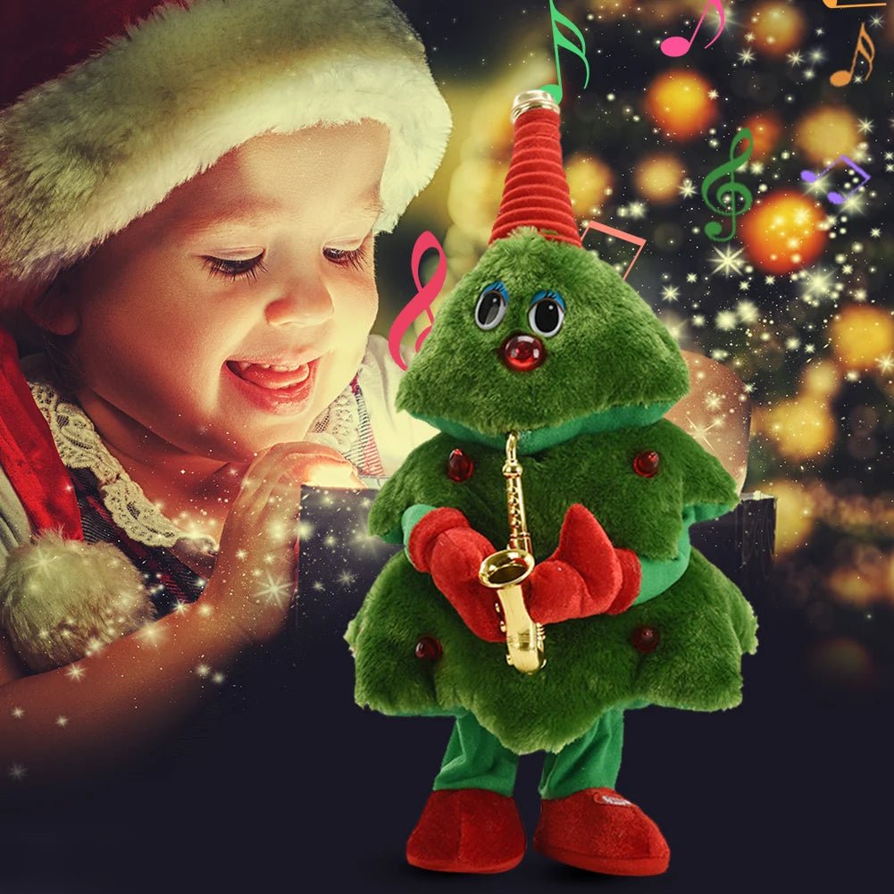 Raxiva-singing dancing christmas tree toy electric holiday gift for kids