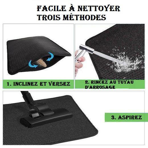 Raxiva-tapis de litiere pour chat gardien de proprete feline