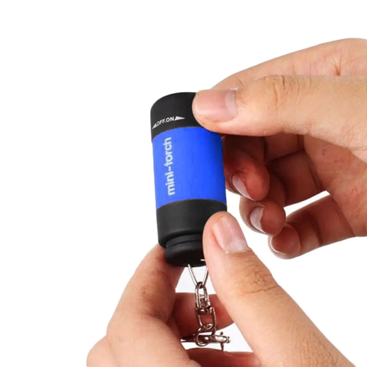 Raxiva-ultra compact usb rechargeable keychain flashlight portable mini torch for outdoor use